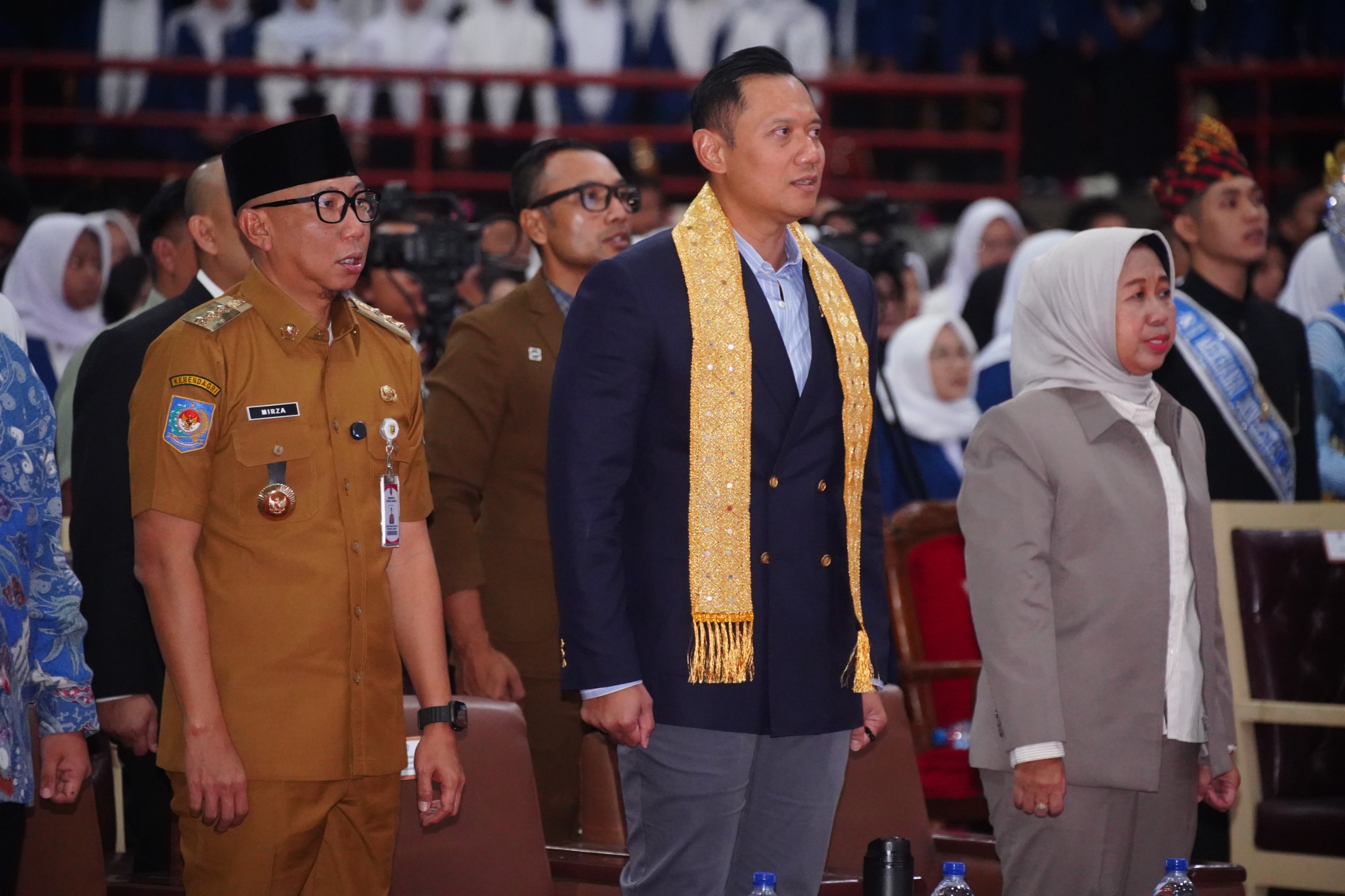 Menko AHY dan Gubernur Mirza Ajak Mahasiswa Unila Jadi Generasi Pemimpin yang Inovatif dan Berkarakter